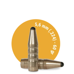 Fox Classic Hunter 5,6 mm (.224) - 60 gr, 50 ask