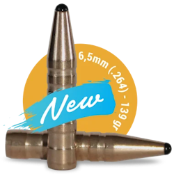 *NYHET* Fox Classic Hunter 6,5 mm (.264) - 139 gr, 50 ask