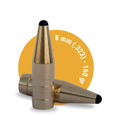 Fox Classic Hunter 8 mm (.323) - 160 gr, 50 ask