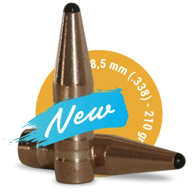 Fox Classic Hunter 8,5 mm (.338) - 210 gr, 50 ask