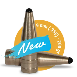 Fox Classic Hunter 9 mm (.358) - 200 gr, 50 ask
