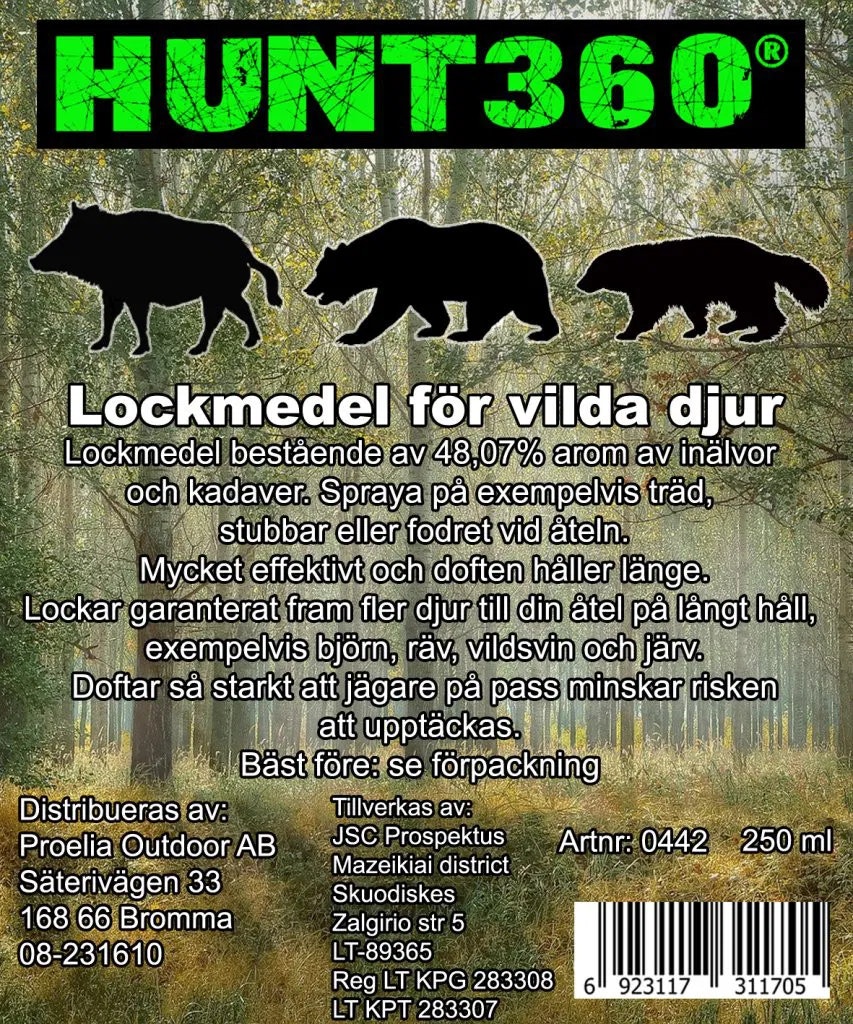 Lockmedel för Vildsvin