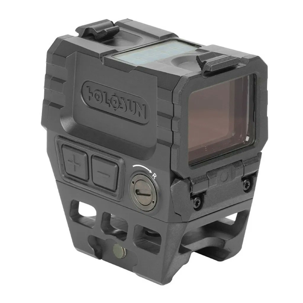 Holosun AEMS RD, 7075 Aluminum/Solar/Circle Dot/Red