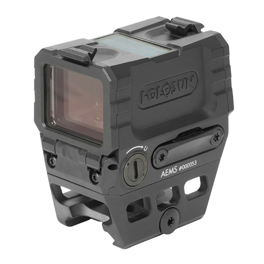Holosun AEMS RD, 7075 Aluminum/Solar/Circle Dot/Red