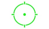 Holosun HE530C GR, Green Circle Dot/Solar/Titanium