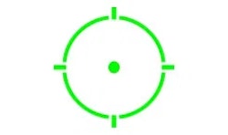 Holosun HE530C GR, Green Circle Dot/Solar/Titanium