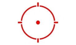 Holosun HE530C RD, Circle Dot/Solar/Titanium