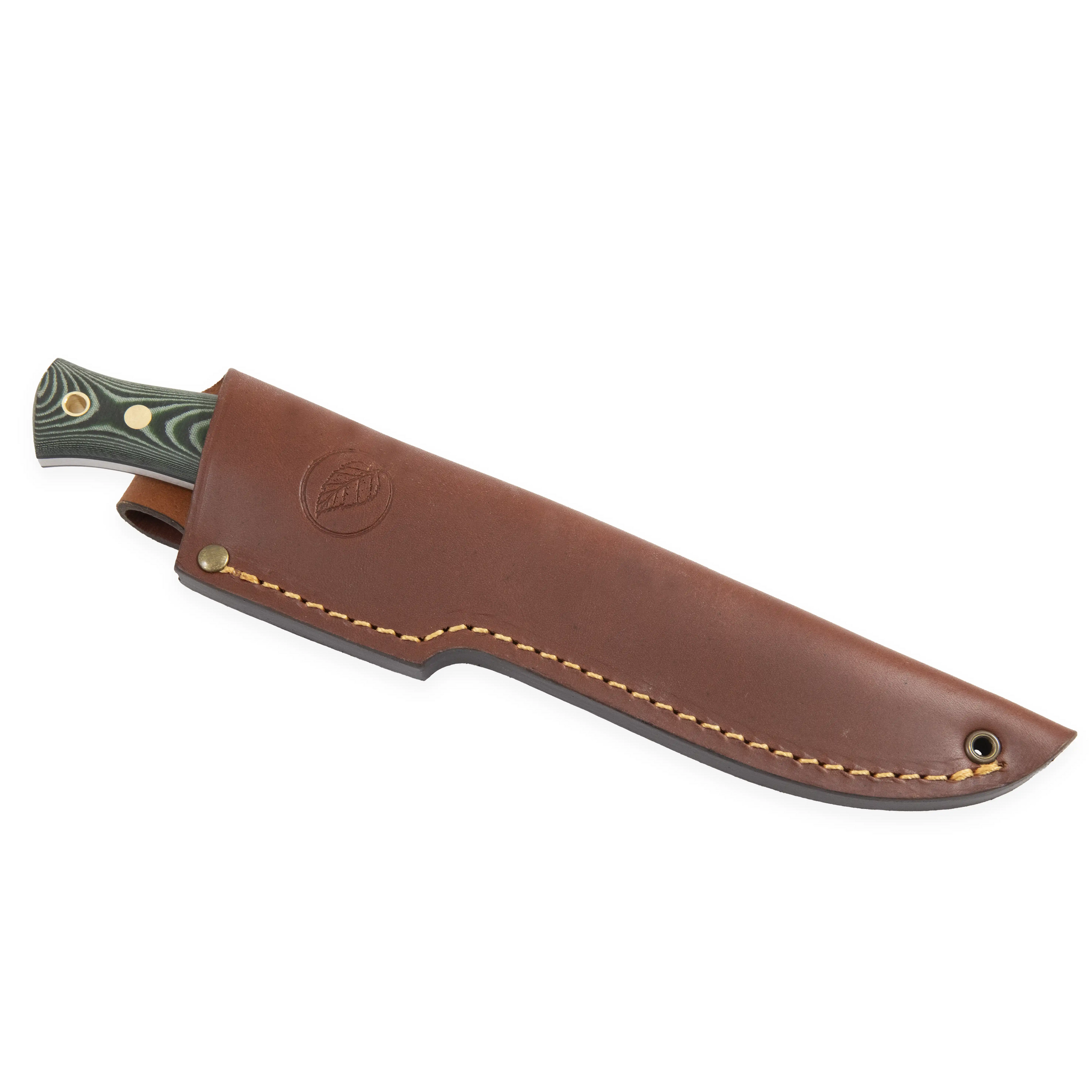 Casström No.14 Swedish Forest Knife Grön micarta