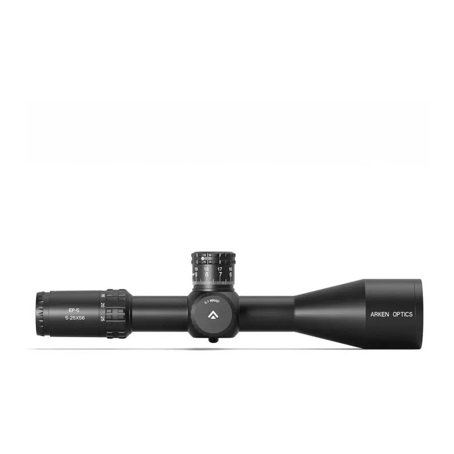 Arken Optics EP5 5-25x56 FFP VPR Belyst Kikarsikte