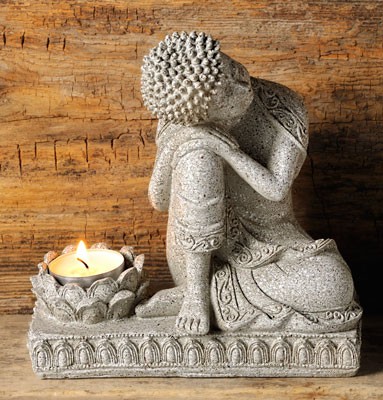 Buddha - ljushållare