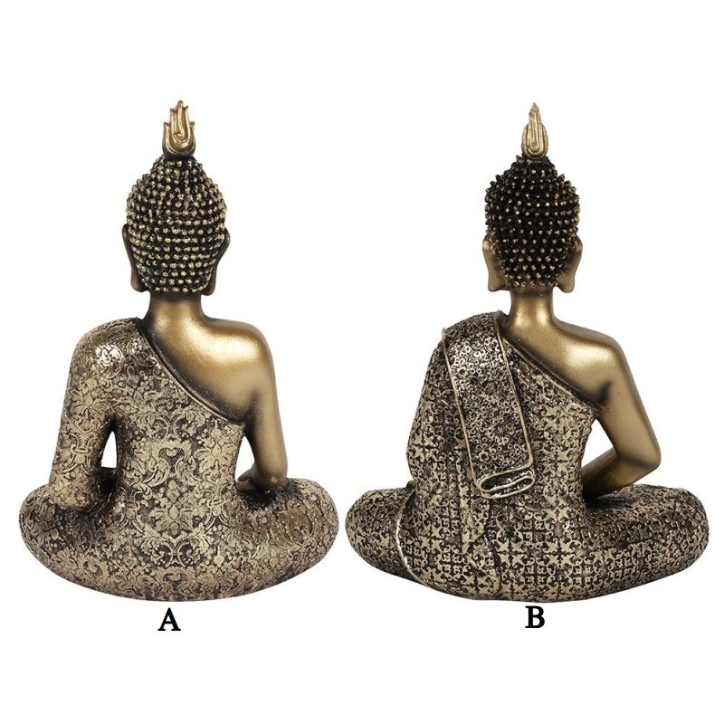 Buddha - Antik guld utseende