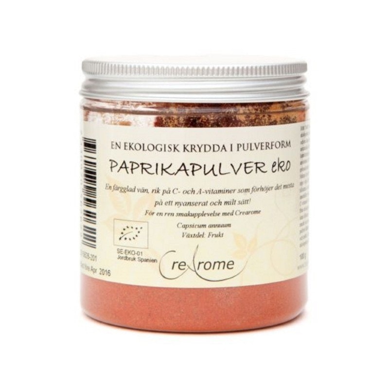 Paprikapulver  eko 100 gram