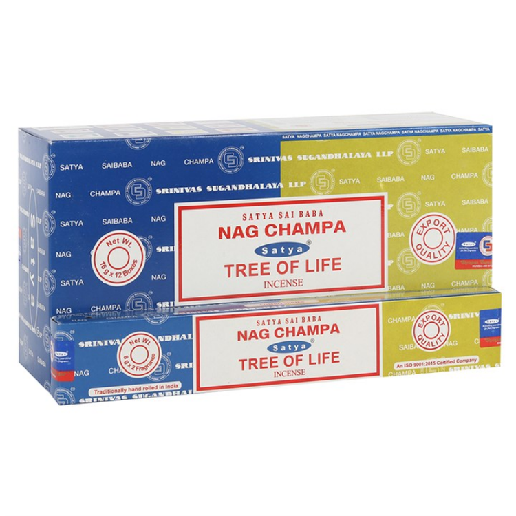 Nag Champa & Tree of Life - Rökelsepinnar