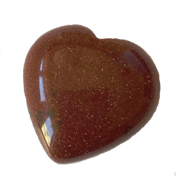 Hjärta i sten 4,5 cm