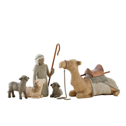 Shepherd and Stable Animals, Willow Tree
