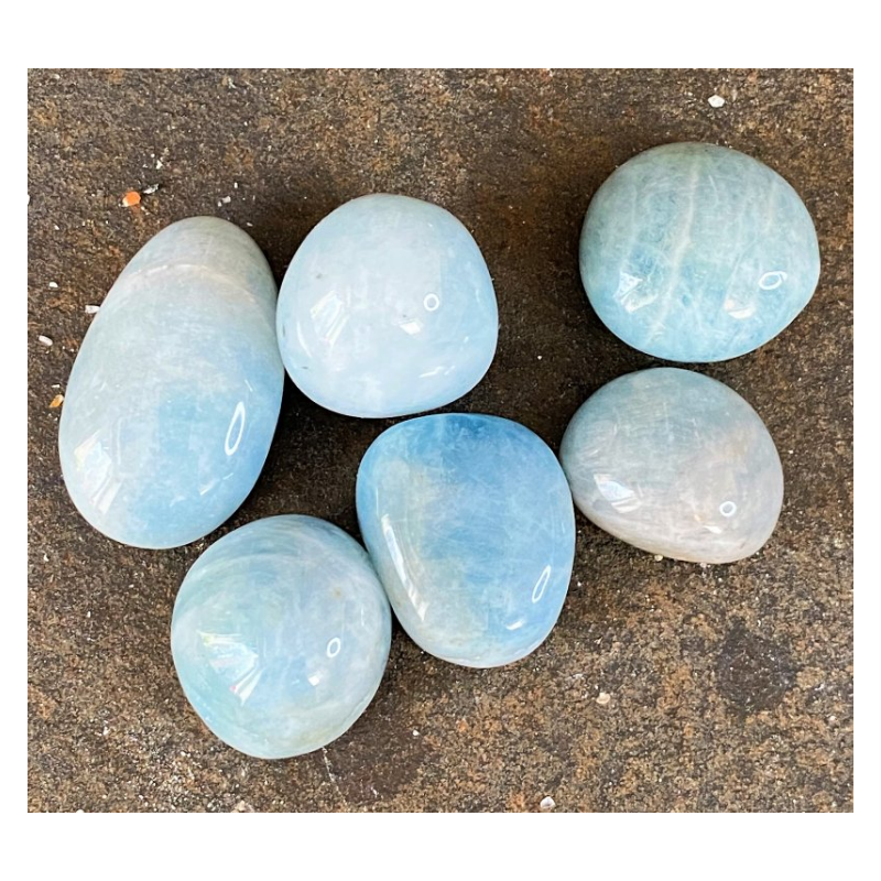 Akvamarin - Cuddle stones, AA+