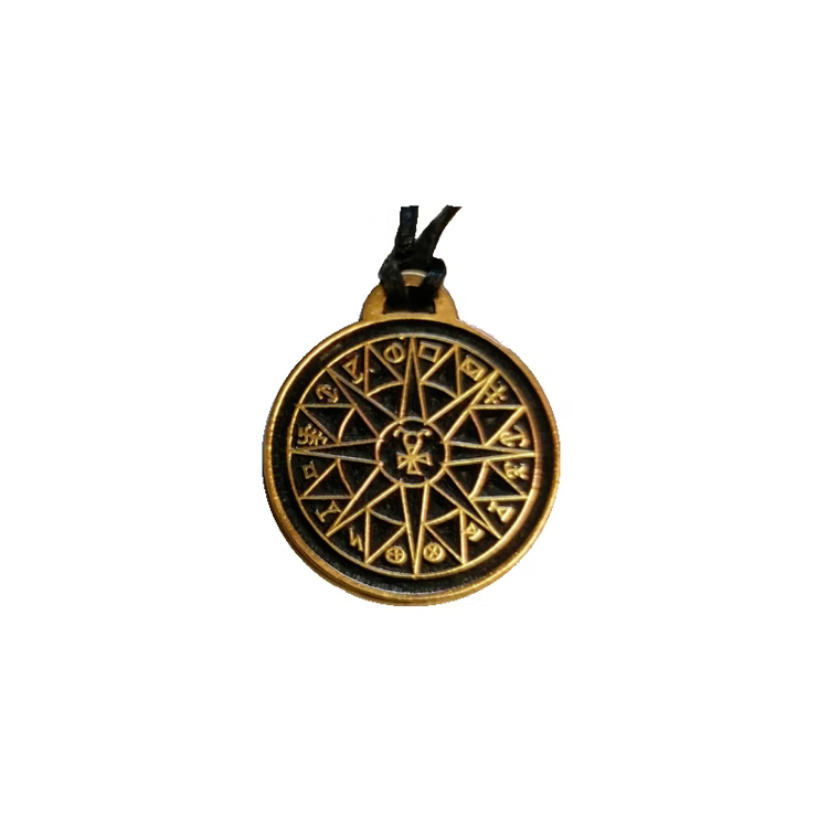 Amulett - Kabbalistisk Cirkel