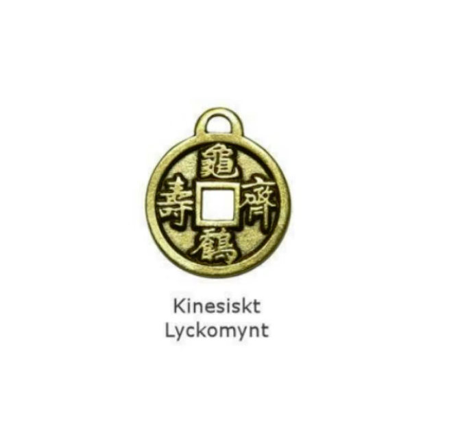 Amulett - Kinesiskt lyckomynt