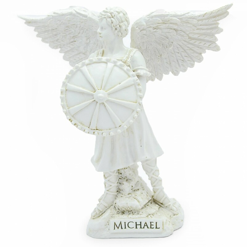 Staty Ärkeängel Mikael. 18 cm hög