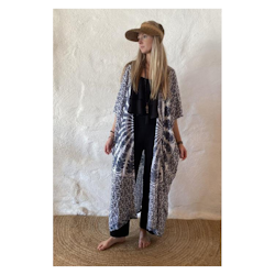 Kaftan - Svart-vit