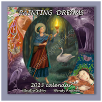 Väggalmanacka 2023 - Painting Dreams