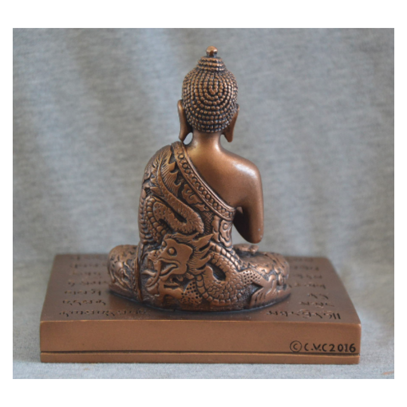 Buddha Ljushållare Bronsfärgad