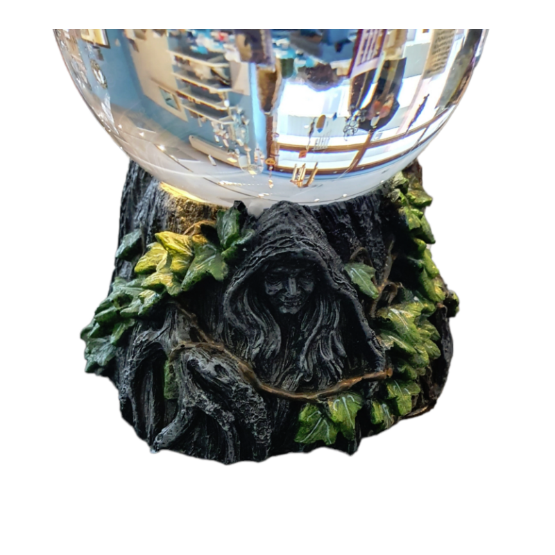 Kristallkula 11 cm - Triple Goddess