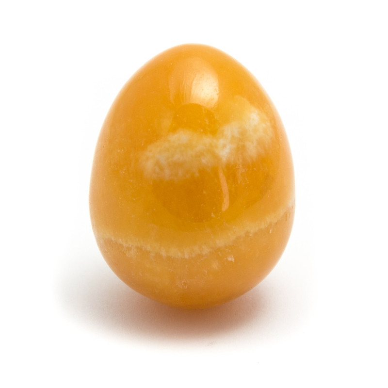 Kristallägg - Orange Kalcit