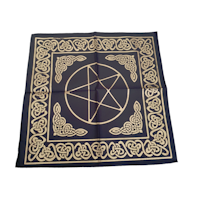 Altarduk - Keltisk med Pentagram