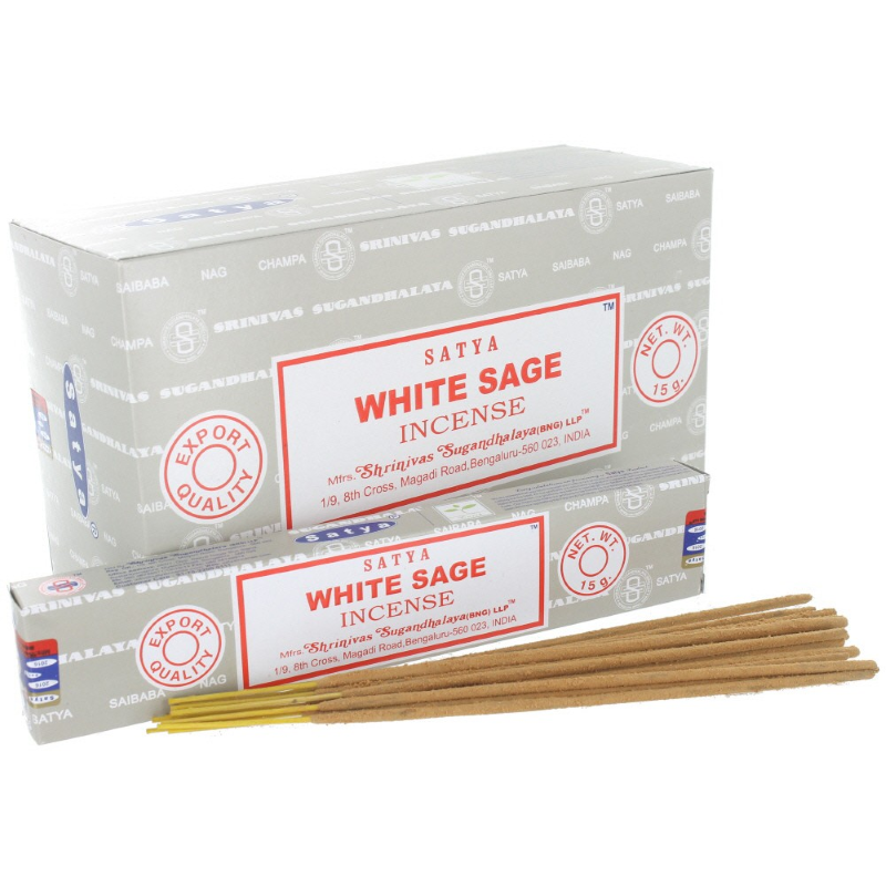 Satya White Sage Rökelsepinnar