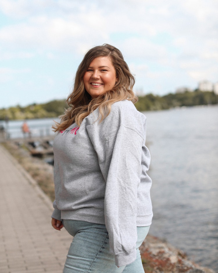 Sweatshirt "Jag hjärta mig"