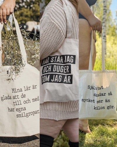 Paket: Alla ljusa tygpåsar