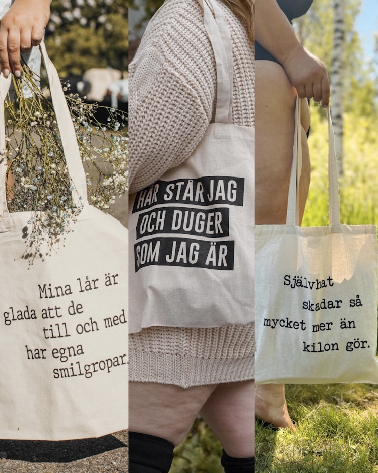 Paket: Alla ljusa tygpåsar