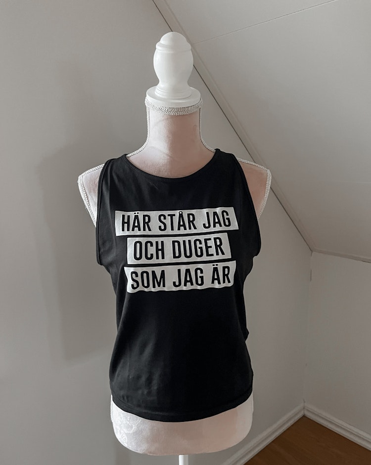 Linne "Här står jag och duger som jag är"