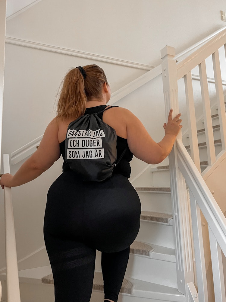 Gympapåse "Här står jag och duger som jag är"