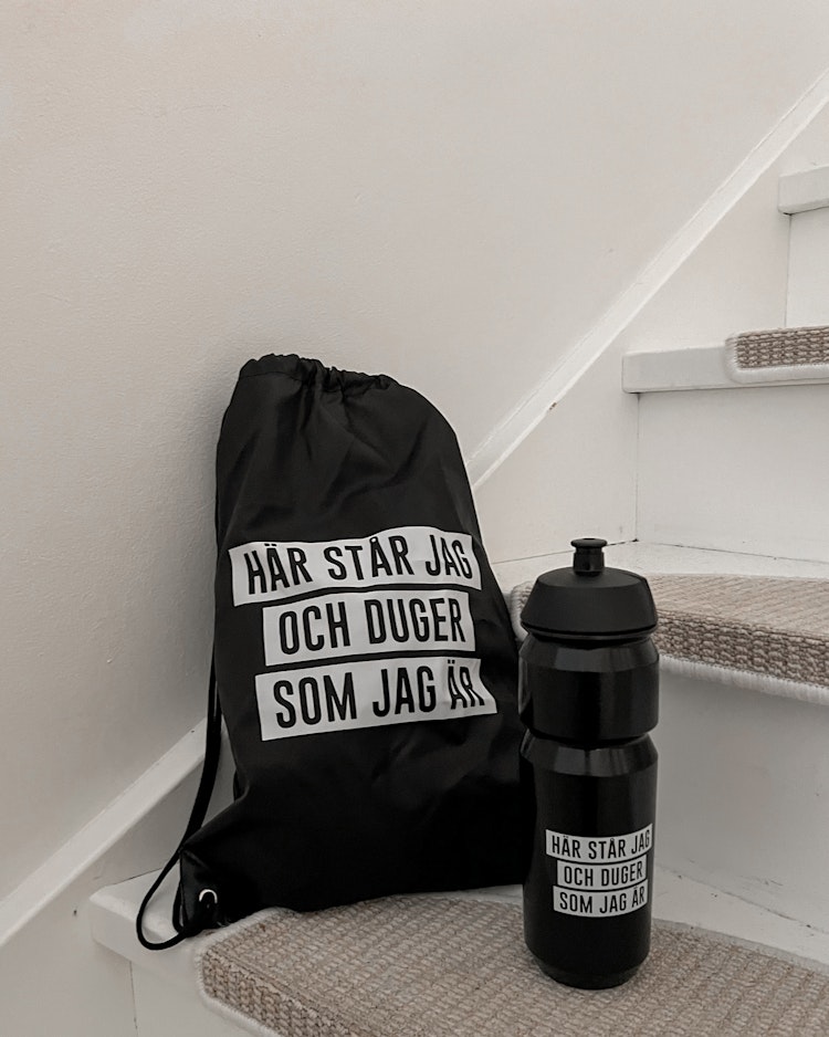 Gympapåse "Här står jag och duger som jag är"