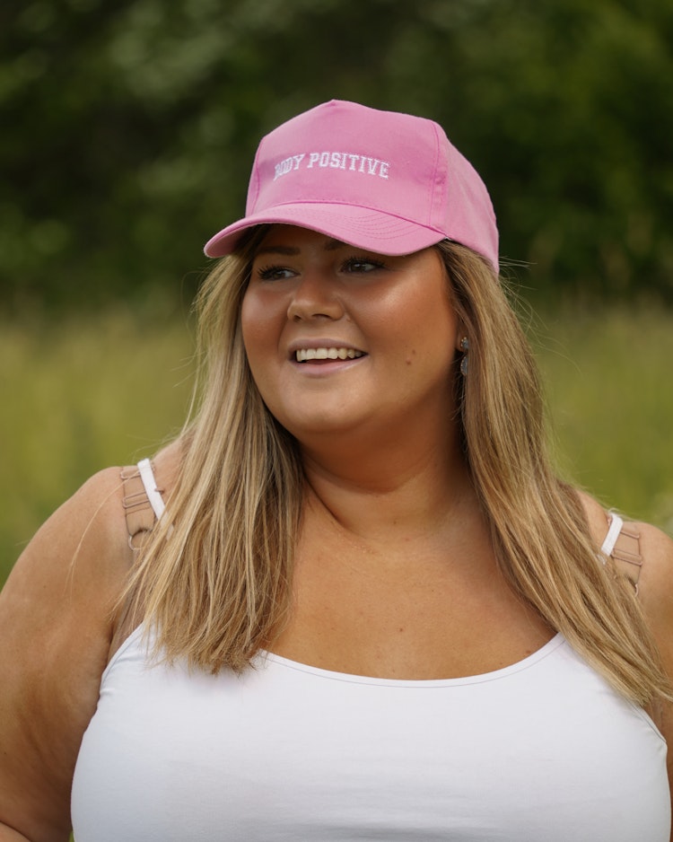 Stora rosa strandpaketet: Strandväska + vattenflaska + keps