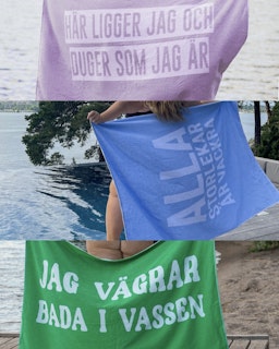 Paket: Alla tre strandbadlakan