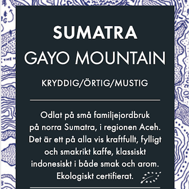 Sumatra - Gayo Mountain