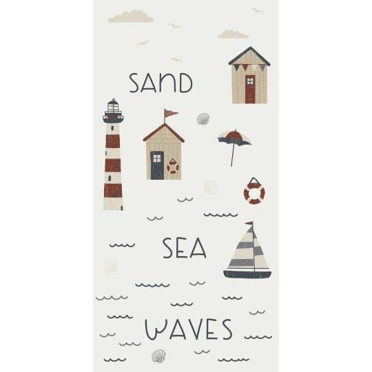 Servett "Sea, Sand, Waves", 16-pack