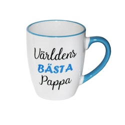 Mugg med texten Världens Bästa Pappa