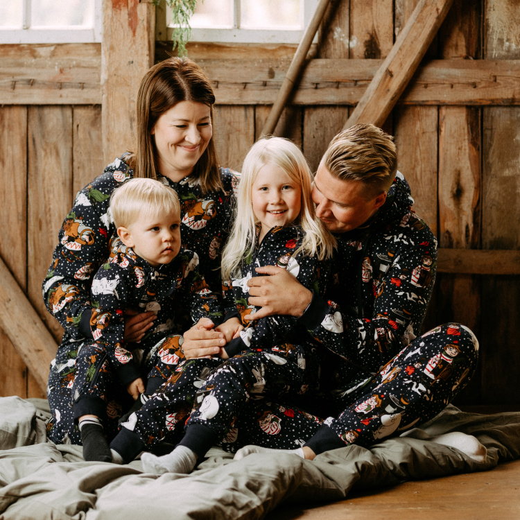 Mumin Vinterstjärna overall barn mblå - Stl. 146/152cl