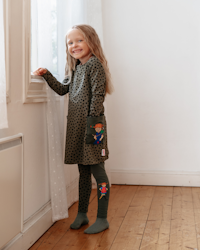 Pippi Prickigt leggings mossa - Stl. 128cl