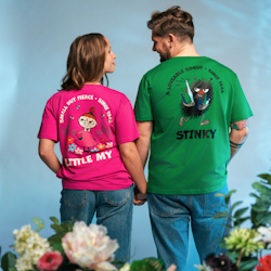 Mumin Stinky t-shirt Rogue grön