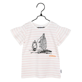 Mumin Our Sea T-shirt Rosa