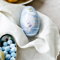 Mumin påskägg pastell
