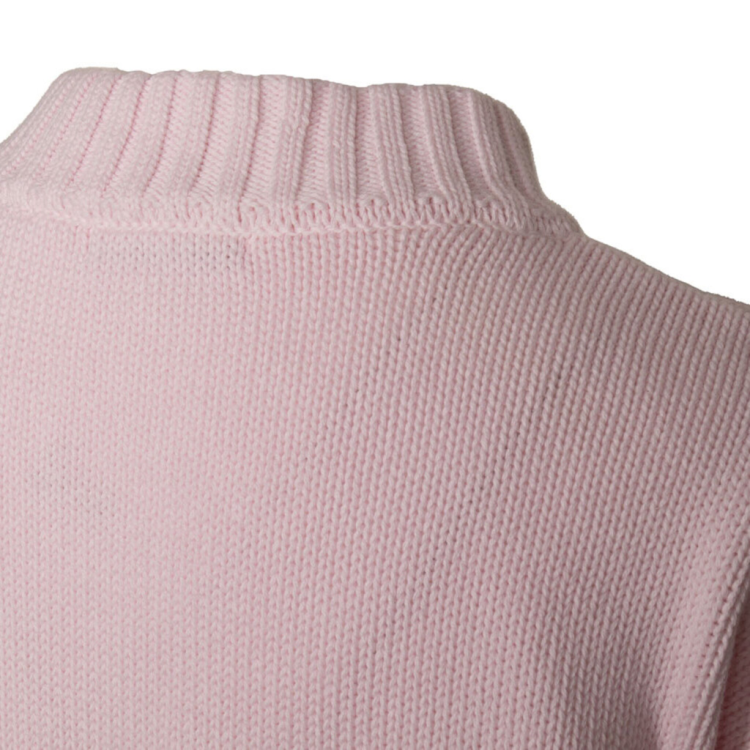 Sundby sweater Flätstickad tröja i ekologisk bomull