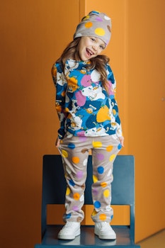 Pippi Bubblor velourbyxa