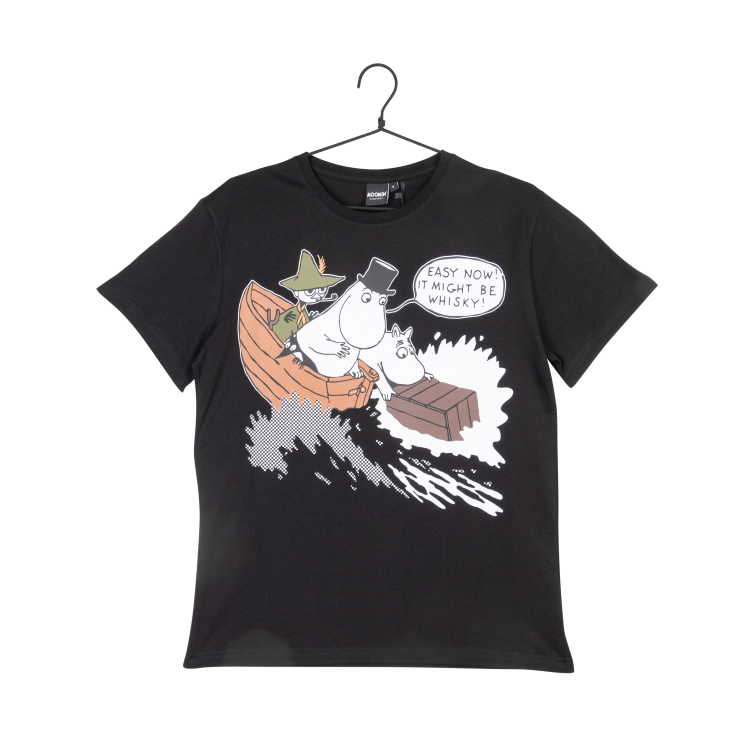 Mumin Whisky t-shirt svart