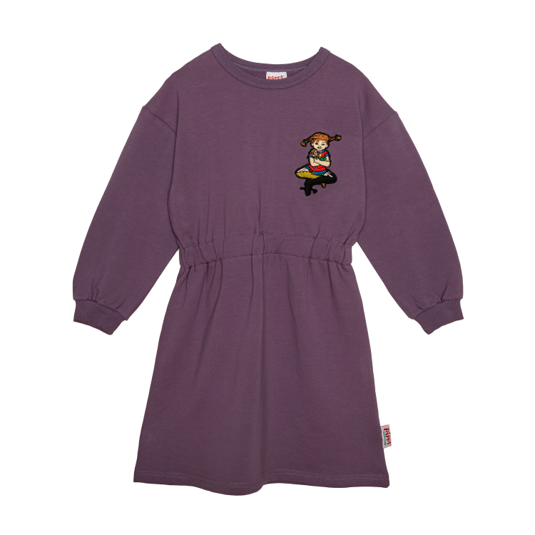 Pippi Collegeklänning violett